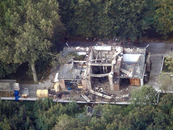 Muiden wordt opgeschrikt door ontploffing Kruitfabriek (1983)