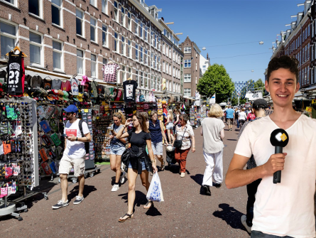 Meewerken op de Albert Cuyp markt