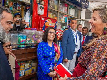 Koningin Maxima op bezoek in Pakistan