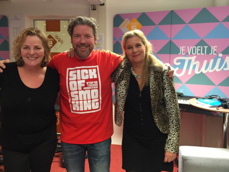 Longarts Wanda de Kanter te gast over stoppen met roken