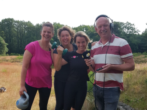 Tom gaat powerwalken