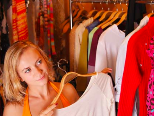 pop-up sweatshop in Den Haag tegen slechte arbeidsomstandigheden