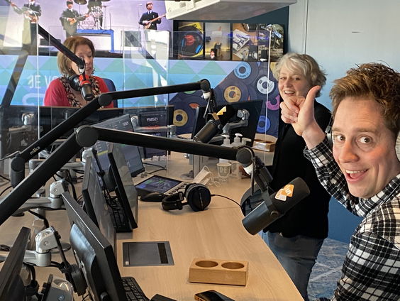 Chris & Marieke over podcast ZOUT!