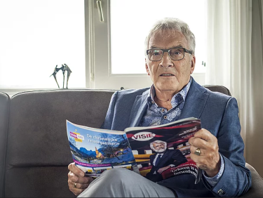 Dagsluiter Arie van der Veer