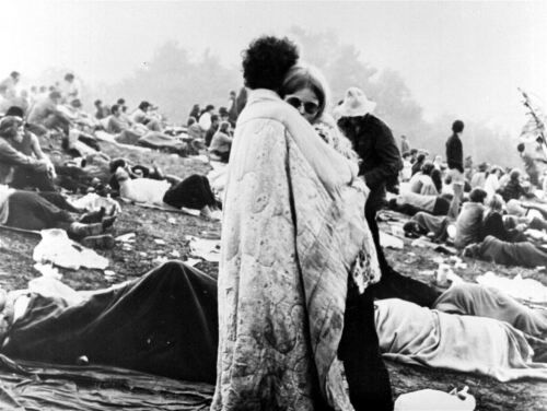 Lisa was 49 jaar geleden op Woodstock!