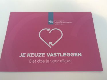 'Registreer je in het donorregister, zo maak je het voor je familie makkelijker'