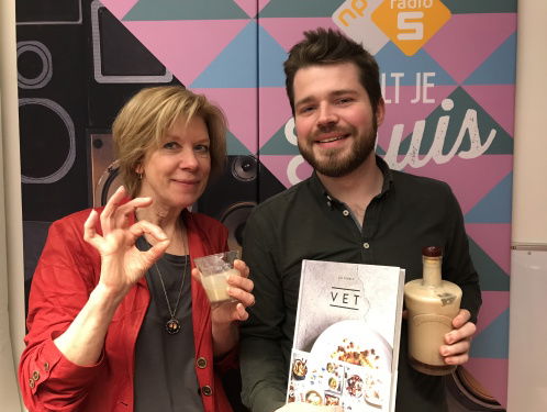 Bas Robben schreef een kookboek Vet