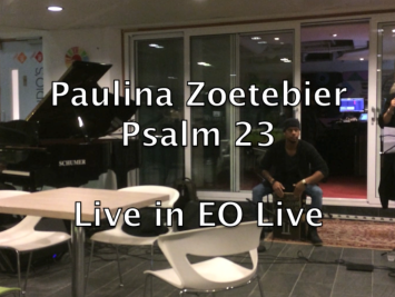 Een jazzy Psalm 23 van Paulina Zoetebier
