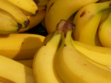 De banaan zit in de penarie