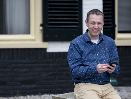 Dagsluiter Eric van den Berg