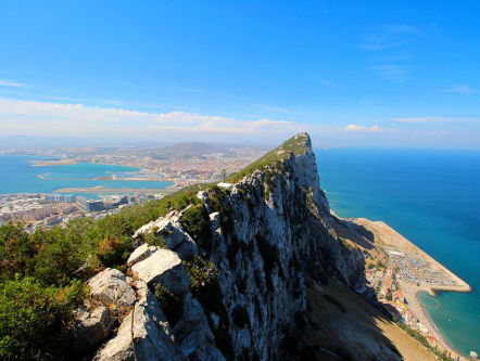 Bert op reis: The rock of Gibraltar