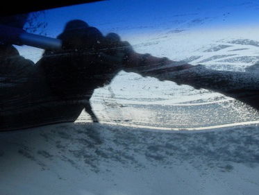 Autoruit krabben is een kunst