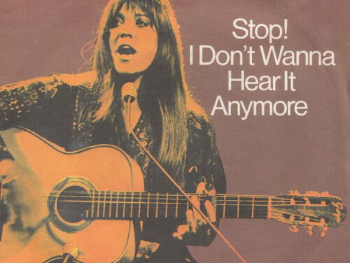 Stop i don't wanna' hear it anymore - Melanie