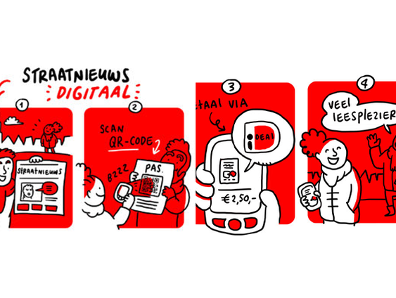 Wereldprimeur in Nederland: De Straatkrant als digitale editie kopen