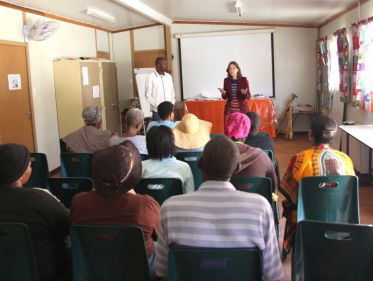 Ebbers in Zuid-Afrika