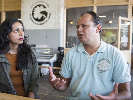 Henk Boerman houdt de weekpreek over liefde..