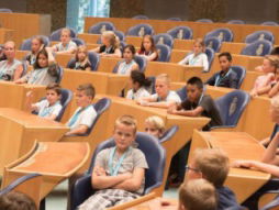 Kindervraag uurtje in de Tweede Kamer