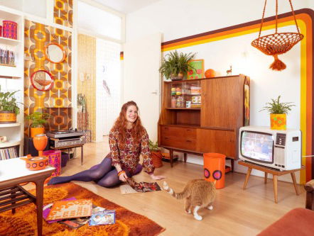 Laura Hofenk leefde week lang in de jaren '70