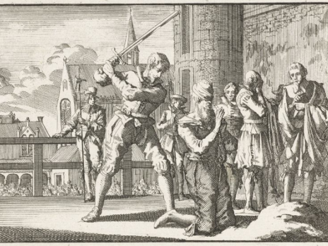 De executie van Johan van Oldebarnevelt