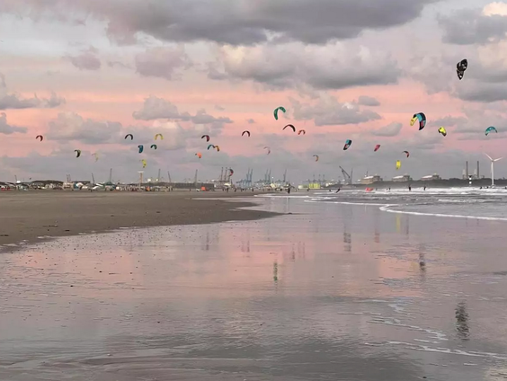 Kitesurftocht voor de Hartstichting