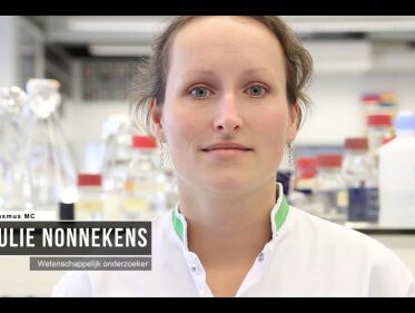 Julie Nonnekens, onderzoekster die geld krijgt van Ad6 en Kwf)