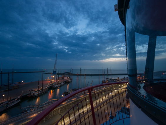 Overnachten in een bakstenen vuurtoren uit 1921
