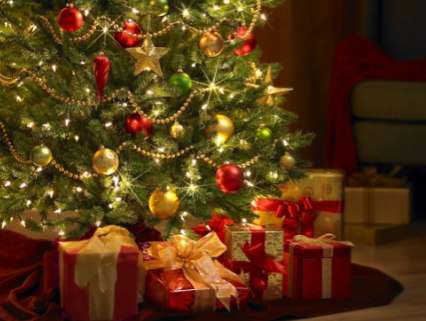 Het werkelijke licht hangt niet aan een boom!