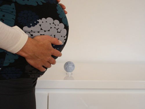 Stel je eens voor.. deze hitte en dan zwanger!