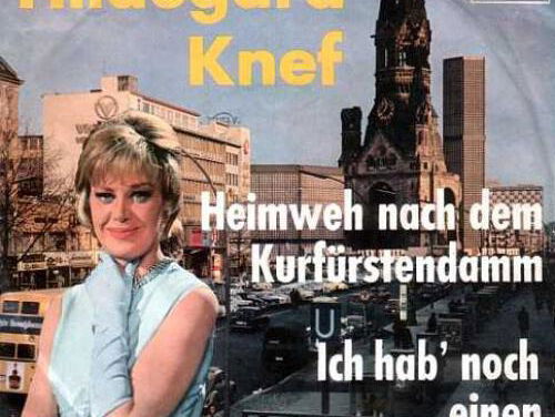 Ich hab' noch einen Koffer in Berlin - Hildegard Knef