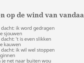 Zeilen op de wind van vandaag - Purper