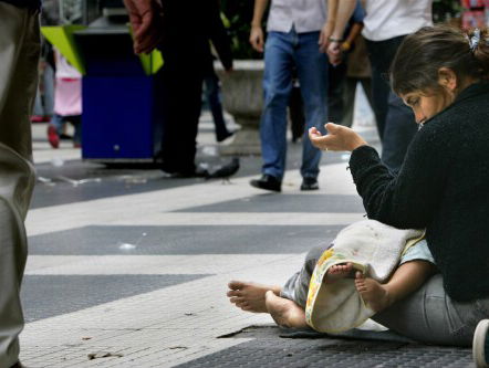 Geef je wel of niet geld aan een bedelaar?