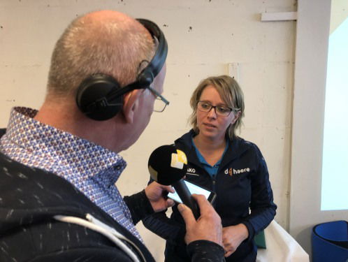 Tom volgt een workshop valpreventie