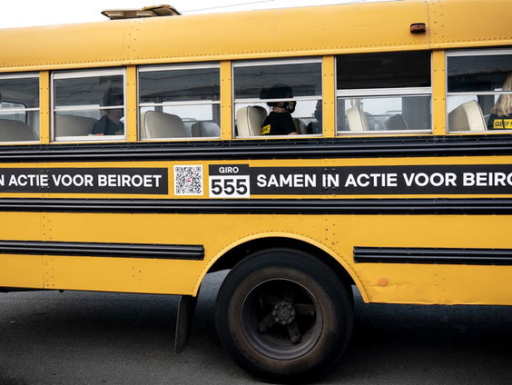 Ruim elf miljoen euro opgehaald voor Beiroet tijdens Giro 555 actie!