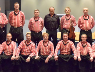 Kleedkamerartiest Martin Mans vanuit Assen