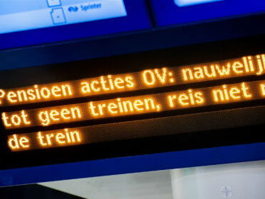 Stilte op Utrecht Centraal door staking