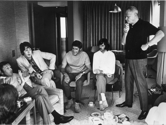 Herman Haan interviewde Beatles manager Ken Mansfield