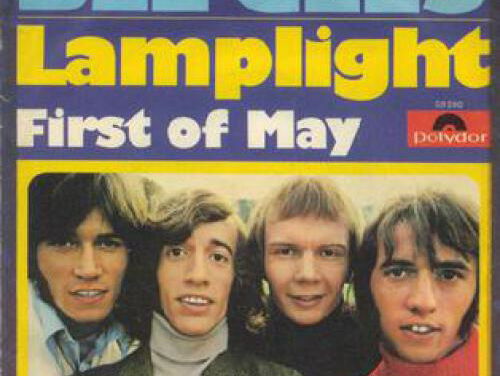 Lamplight - Bee Gees (b-kant)