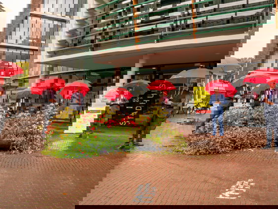 Paraplu's tegen corona