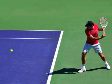 Federer als schutter