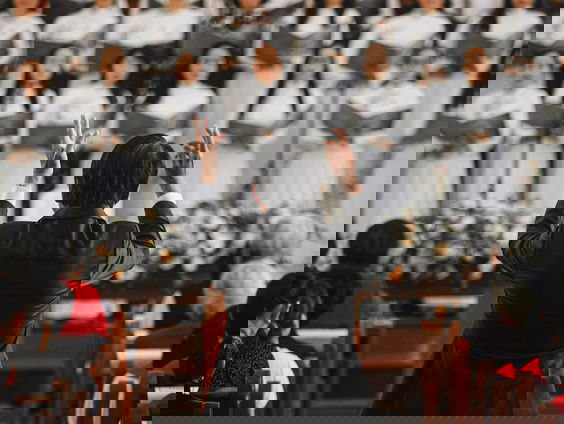 Nieuwtje: Popup choir