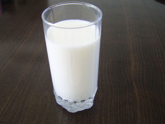 Met melk minder mans