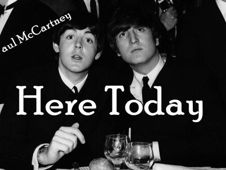 Here today - Paul McCartney