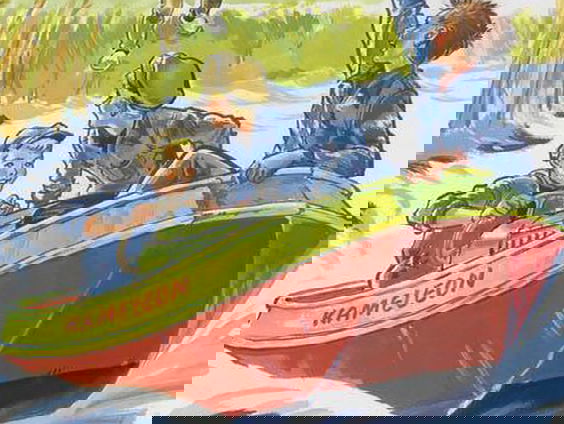 In 1963 lezen wij Schippers van de Kameleon van Hotze de Roos