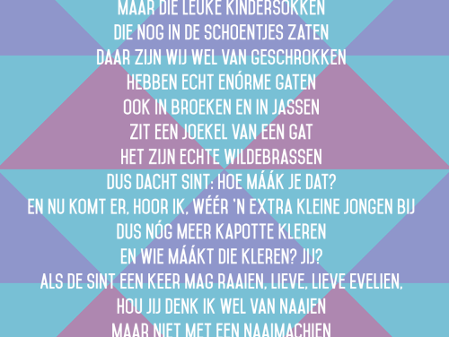 Dochter moet zelf kledingreparatie gaan doen