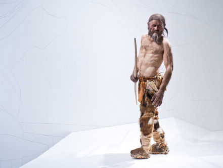 Ötzi de ijsman is te zien in het Museon