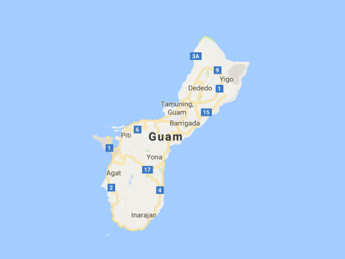 Waar zijn de vogels op Guam?