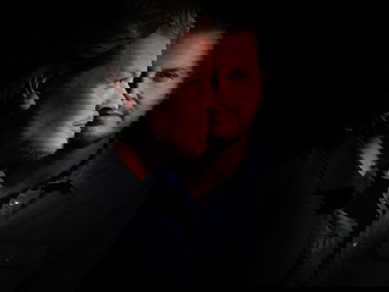 Mike Peterson & Thomas Berge in de studio