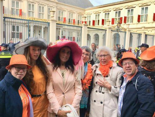 Joris Kreugel langs route Prinsjesdag