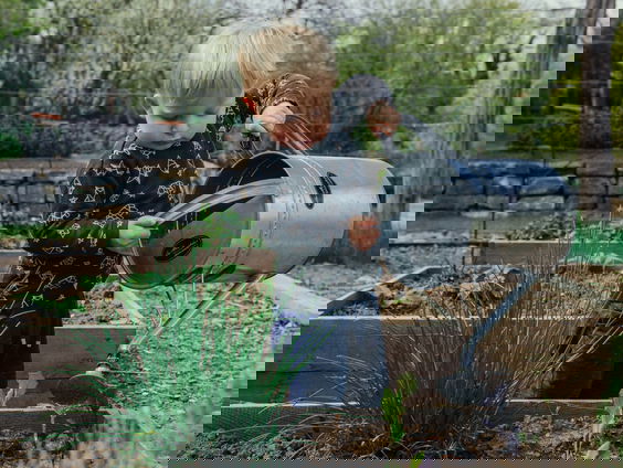 Duurzaam tuinieren voor kinderen