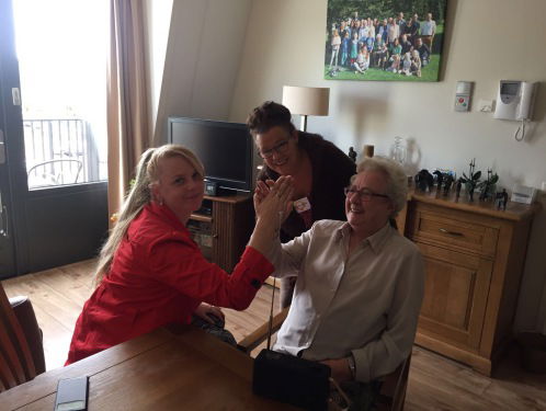 Astrid de Jong op pad met een digitale Radio